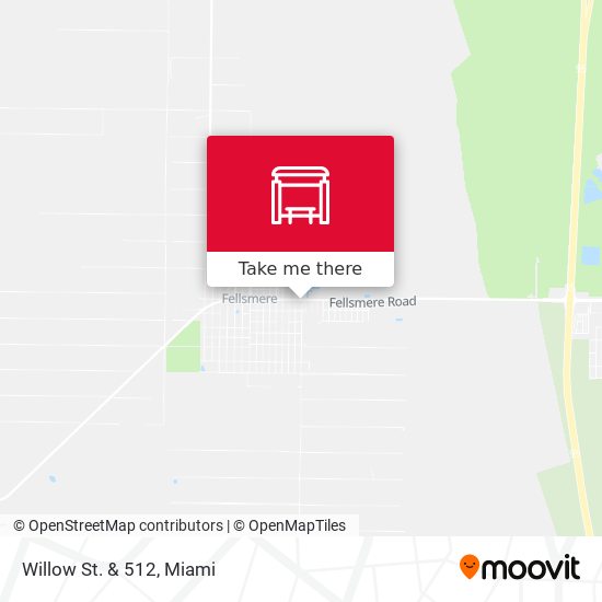 Willow St.  &  512 map