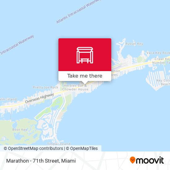 Marathon - 71th Street map