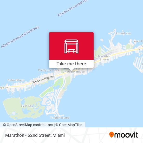 Marathon - 62nd Street map