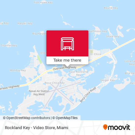 Rockland Key - Video Store map