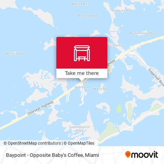 Baypoint - Opposite Baby's Coffee map