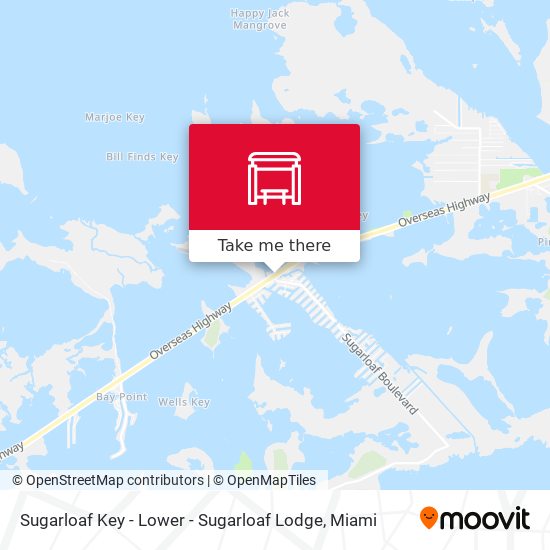 Mapa de Sugarloaf Key - Lower - Sugarloaf Lodge