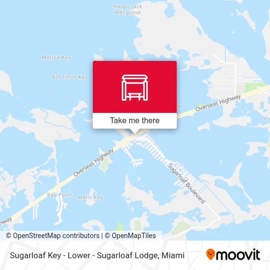 Sugarloaf Key - Lower - Sugarloaf Lodge map