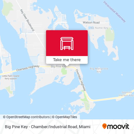 Mapa de Big Pine Key - Chamber / Industrial Road