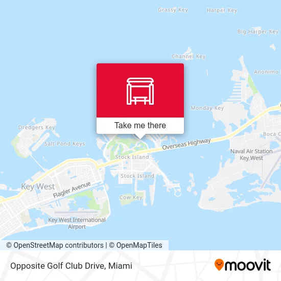 Opposite Golf Club Drive map