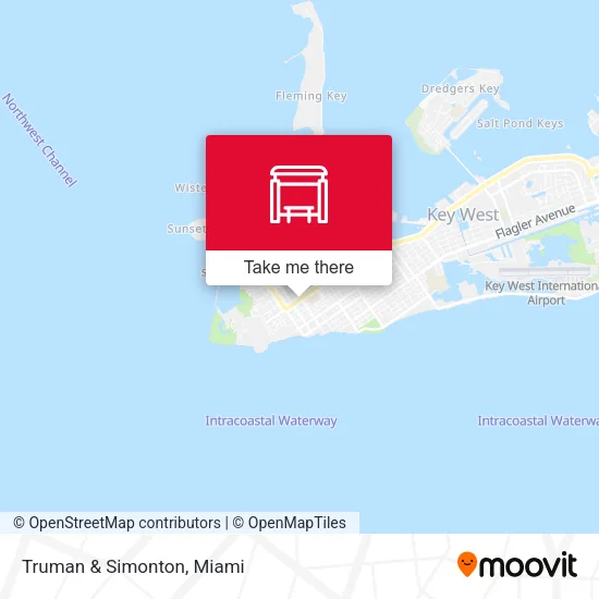 Truman & Simonton map