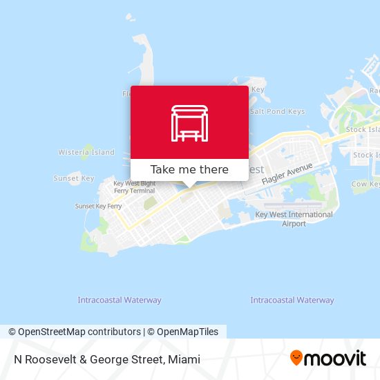 N Roosevelt & George Street map