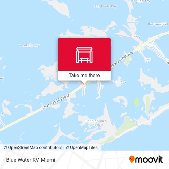 Blue Water RV map