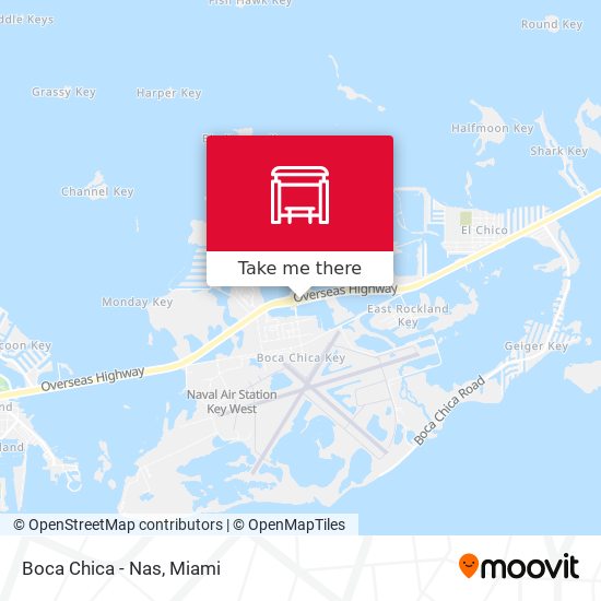 Boca Chica - Nas map