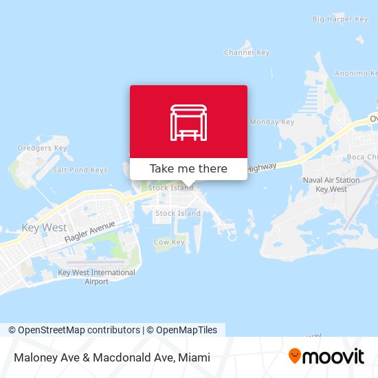 Maloney Ave & Macdonald Ave map