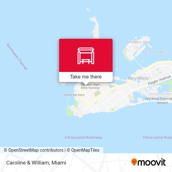 Caroline & William map