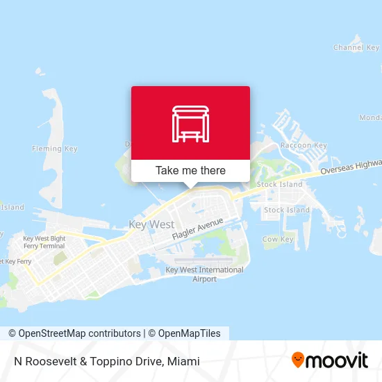 Mapa de N Roosevelt & Toppino Drive