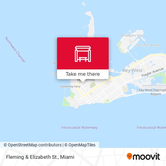 Fleming & Elizabeth St. map