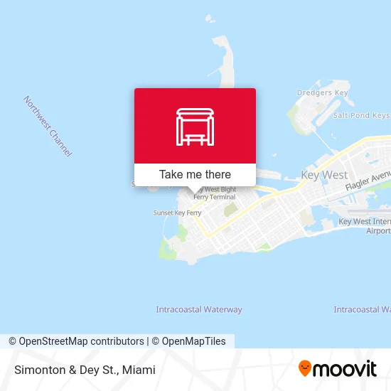 Simonton & Dey St. map
