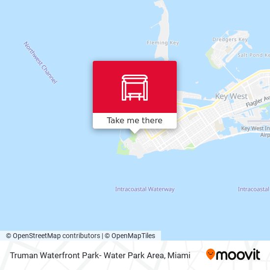 Mapa de Truman Waterfront Park- Water Park Area