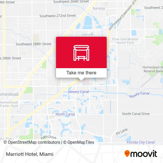Marriott Hotel map