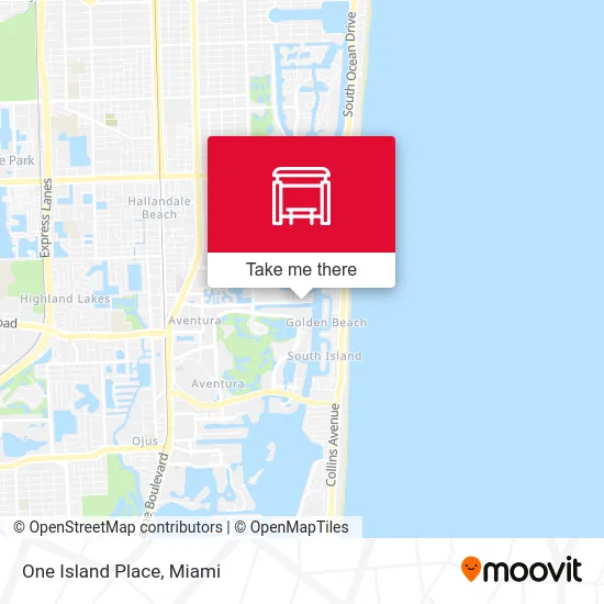 One Island Place map