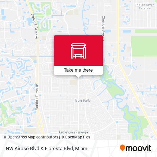NW Airoso Blvd & Floresta Blvd map