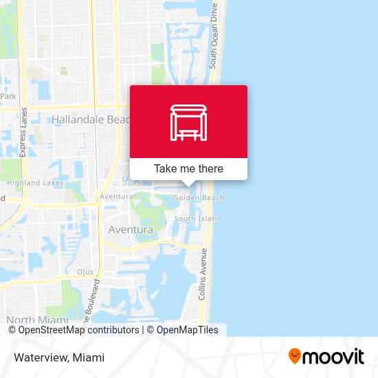 Waterview map