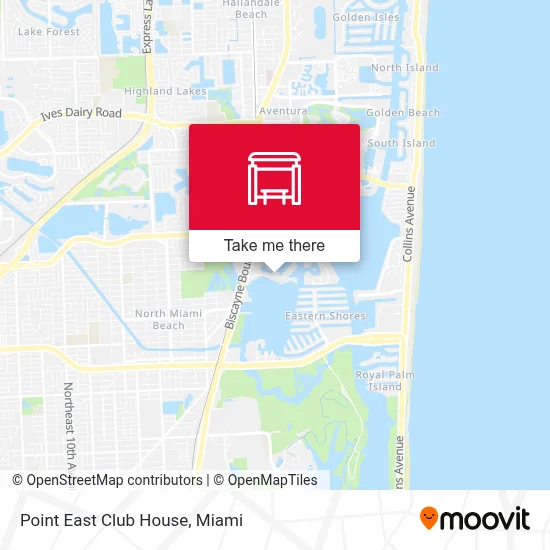 Point East Club House map