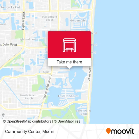 Community Center map