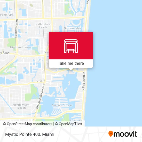 Mystic Pointe 400 map