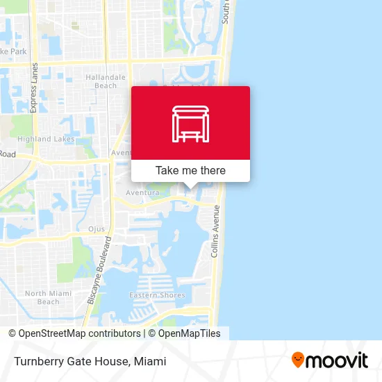 Turnberry Gate House map