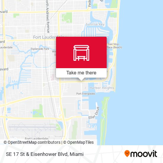Mapa de SE 17 St & Eisenhower Blvd