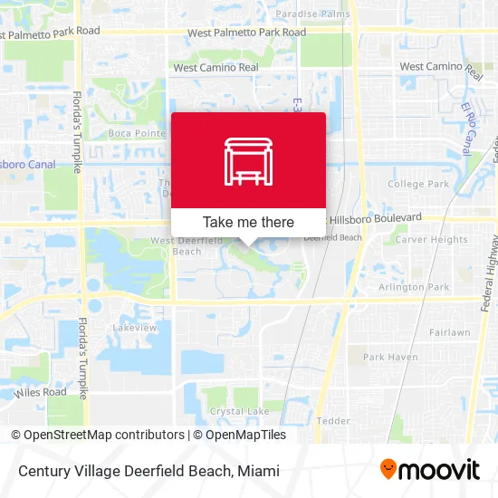 Century Village Deerfield Beach map