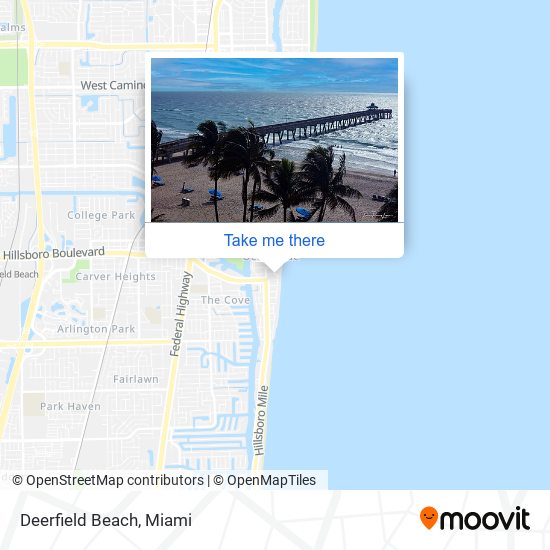 Mapa de Deerfield Beach