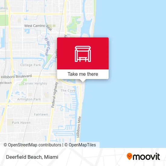 Deerfield Beach map