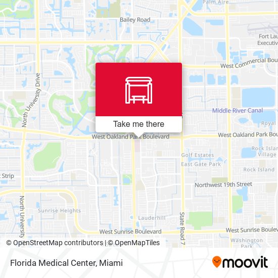 Mapa de Florida Medical Center