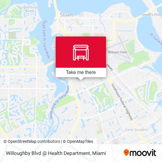Willoughby Blvd @ Health Department map