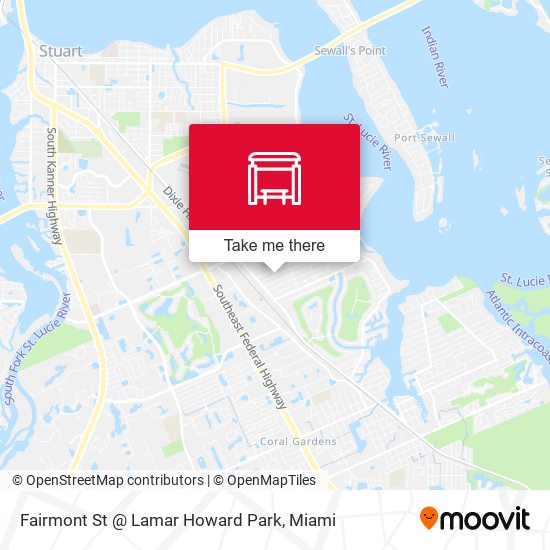 Fairmont St @ Lamar Howard Park map