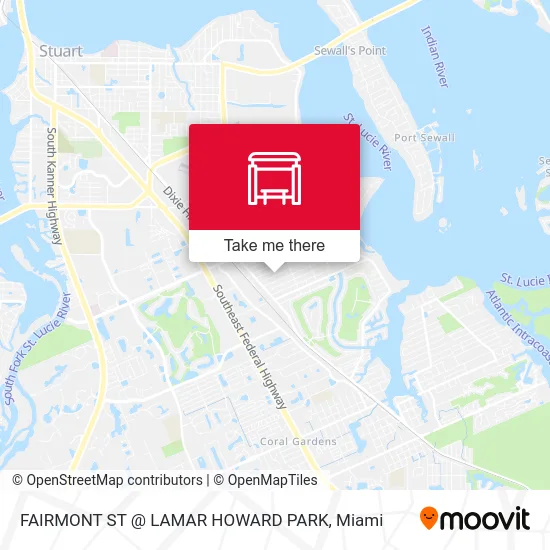 FAIRMONT ST @ LAMAR HOWARD PARK map