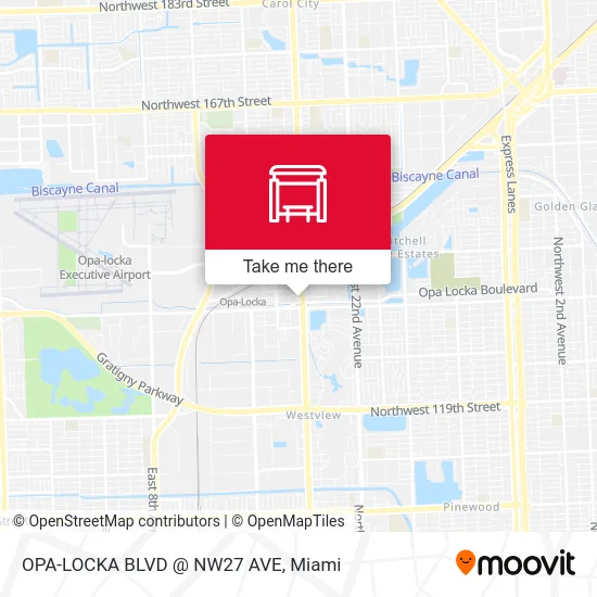 OPA-LOCKA BLVD @ NW27 AVE map