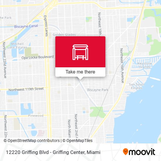 12220 Griffing Blvd - Griffing Center map