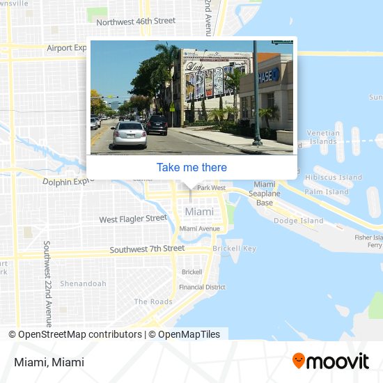 Mapa de Miami