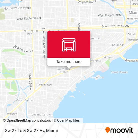 Sw 27 Te & Sw 27 Av map