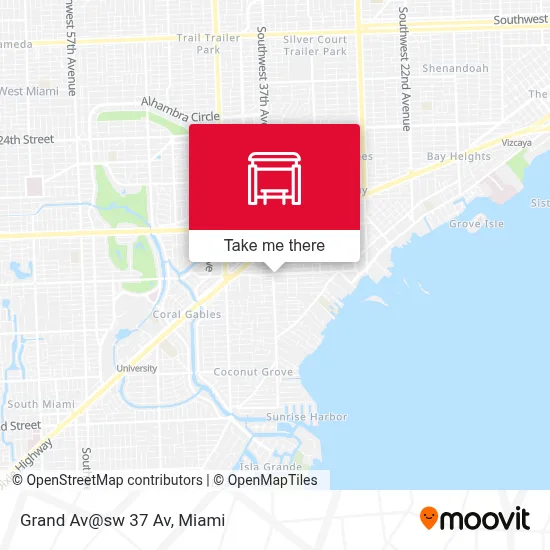 Grand Av@sw 37 Av map