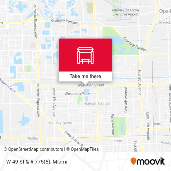 W 49 St & # 775 map