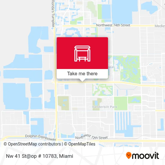 Nw 41 St@op # 10783 map