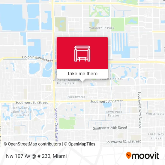 Nw 107 Av @ # 230 map