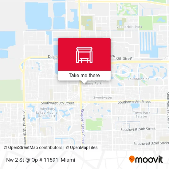 Nw 2 St @ Op # 11591 map