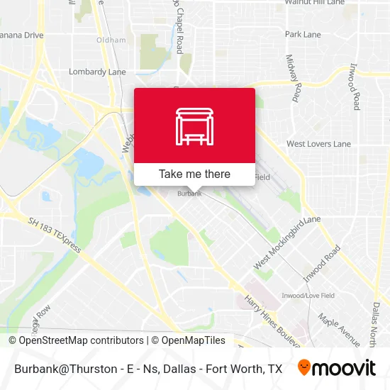 Burbank@Thurston - E - Ns map