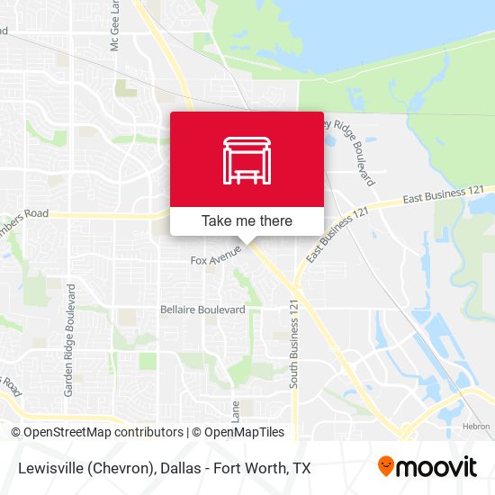 Mapa de Lewisville (Chevron)