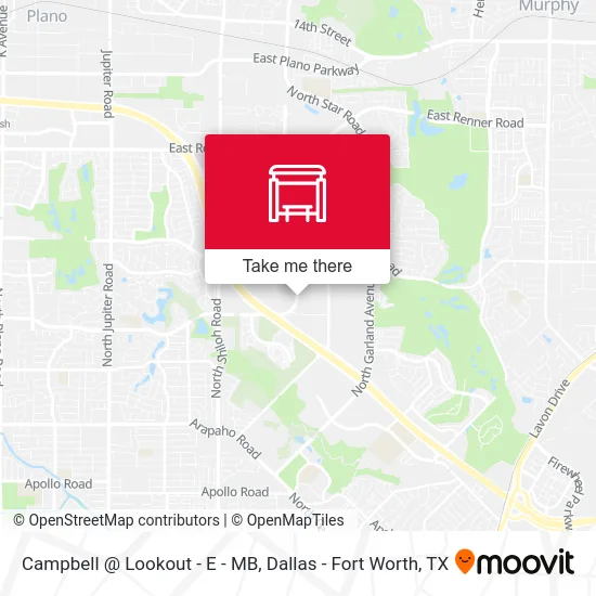 Campbell @ Lookout - E - MB map