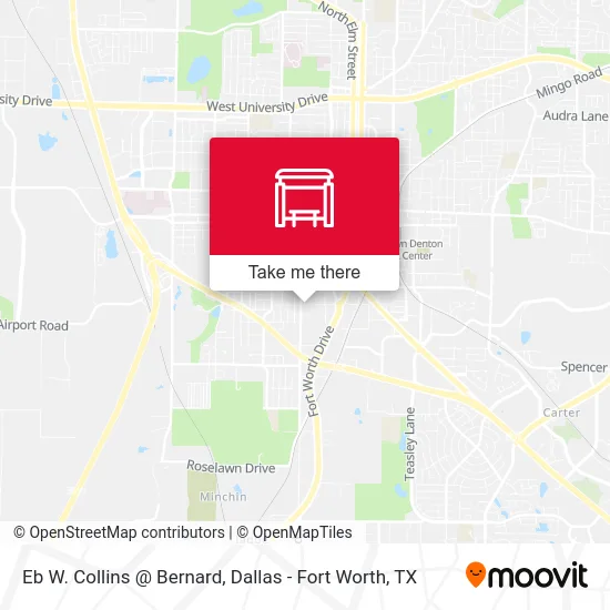 Eb W. Collins @ Bernard map