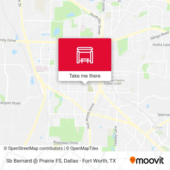 Sb Bernard @ Prairie FS map