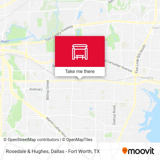 Rosedale & Hughes map